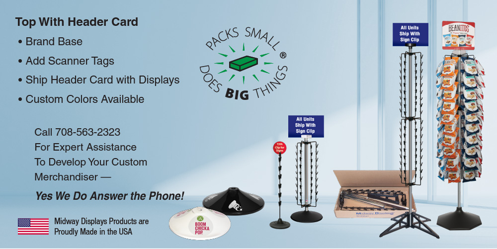 Accessorize and Brand Clipper Displays
