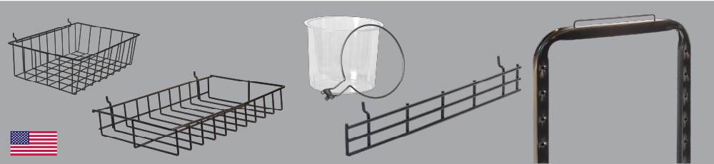 wire basket and tub components