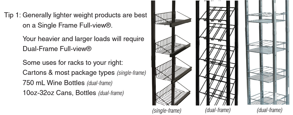 Shelves Create Tiers